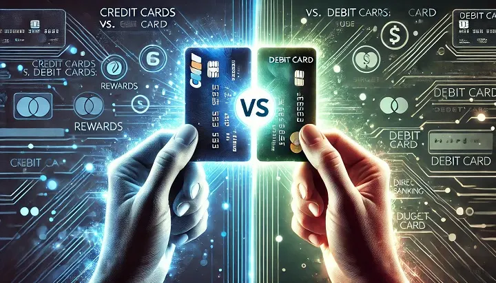 Credit Cards vs. Debit Cards